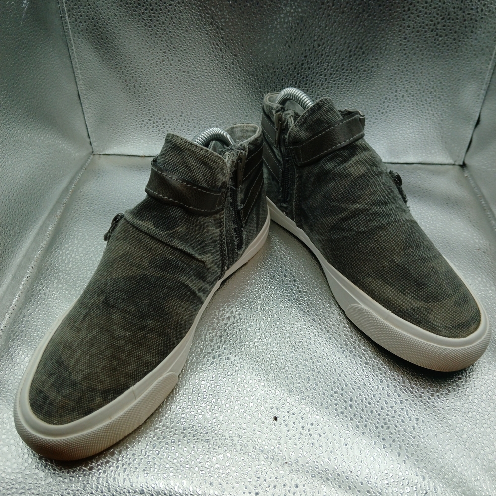 Blowfish Gray Camo High-Top Sneakers Women's Size 7.5